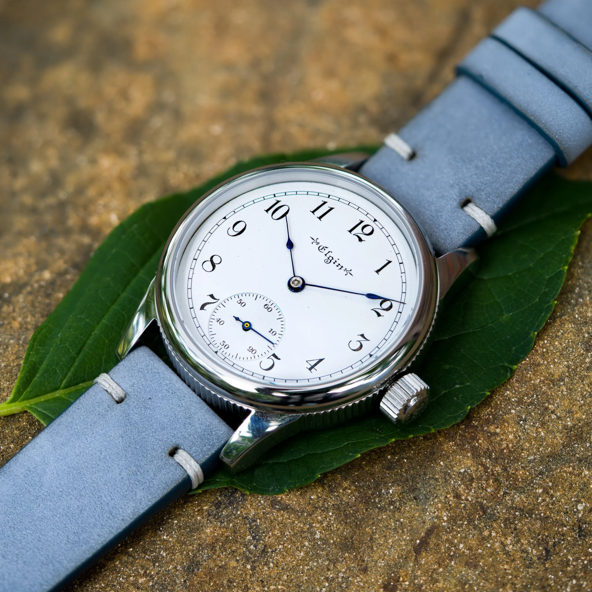 Elgin pocket watch conversion — Frett & Co Clockworks